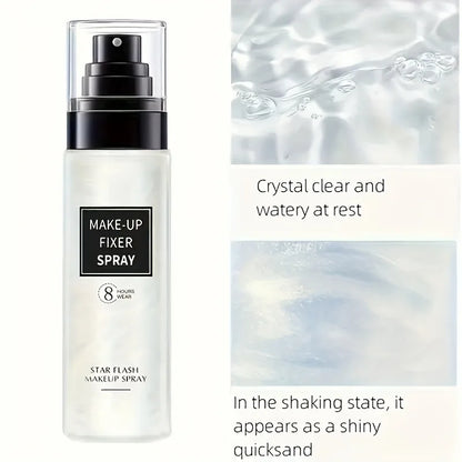 100ML Long-Lasting Makeup Fixing Spray Waterproof Sweatproof Oil Control Hydrating Setting Spray for a Fresh Makeup Finish