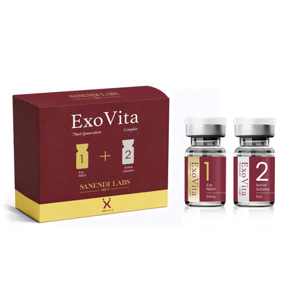 EXO NAD+ 2 in 1 Set PDRN Vita Essence Collagen  Facial Serum Lifting Hydration Aging Dull Brightening Firming Korean Skin Care