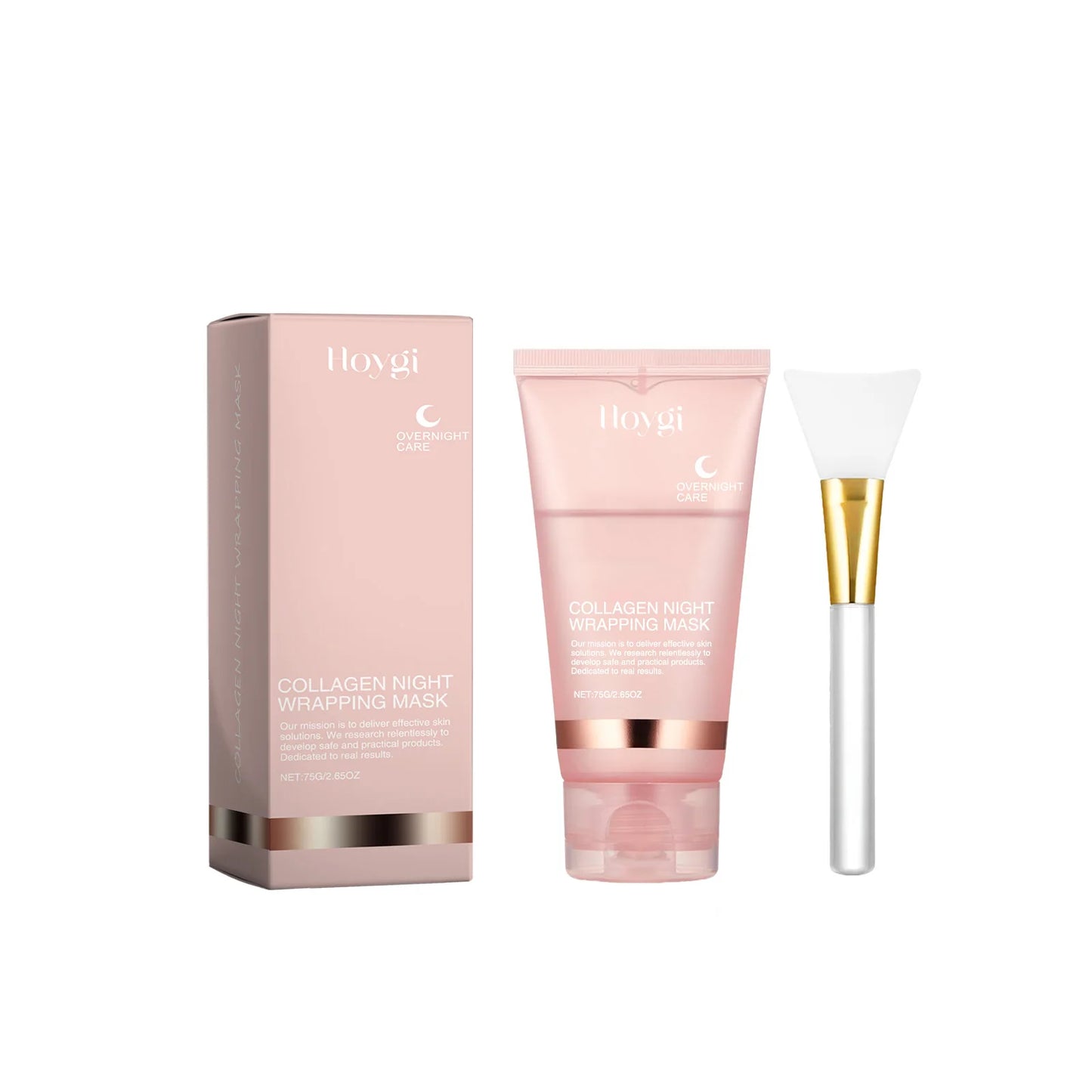 Hoygi Collagen Peeling Face Mask Cleaning Pore Dirts Improve Skin Texture Brightening Skin Tone Firming Face Hydrating Mask