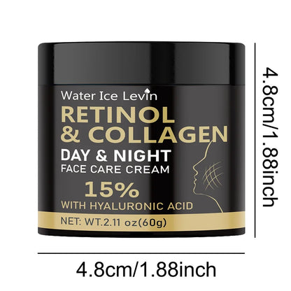 Advanced Retinol Smooth Skin Cream Vibrant Light Smooth Skin Combination Day and Night Use Vitamin C Moisturizing Cream Suitable for Sensitive Skin Retinol Moisturizing Cream