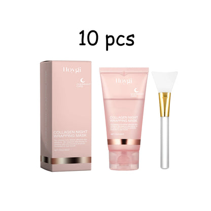 Hoygi Collagen Peeling Face Mask Cleaning Pore Dirts Improve Skin Texture Brightening Skin Tone Firming Face Hydrating Mask