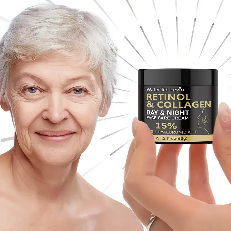 Advanced Retinol Smooth Skin Cream Vibrant Light Smooth Skin Combination Day and Night Use Vitamin C Moisturizing Cream Suitable for Sensitive Skin Retinol Moisturizing Cream