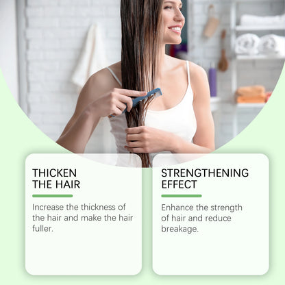 Hoegoa Rosemary Hair Shampoo Plant Formula Cleaning Dandruff Moisturizing Oil Control Volumizing Refreshing Hair Growth Shampoo