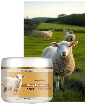 50g Hydrolyzed Sheep Placenta Extract Anti-Wrinkle Cream Firming Lifting Anti-Aging Diminishing Fine Lines Moisturizing Whitening Repair Skin Care Cosmetics