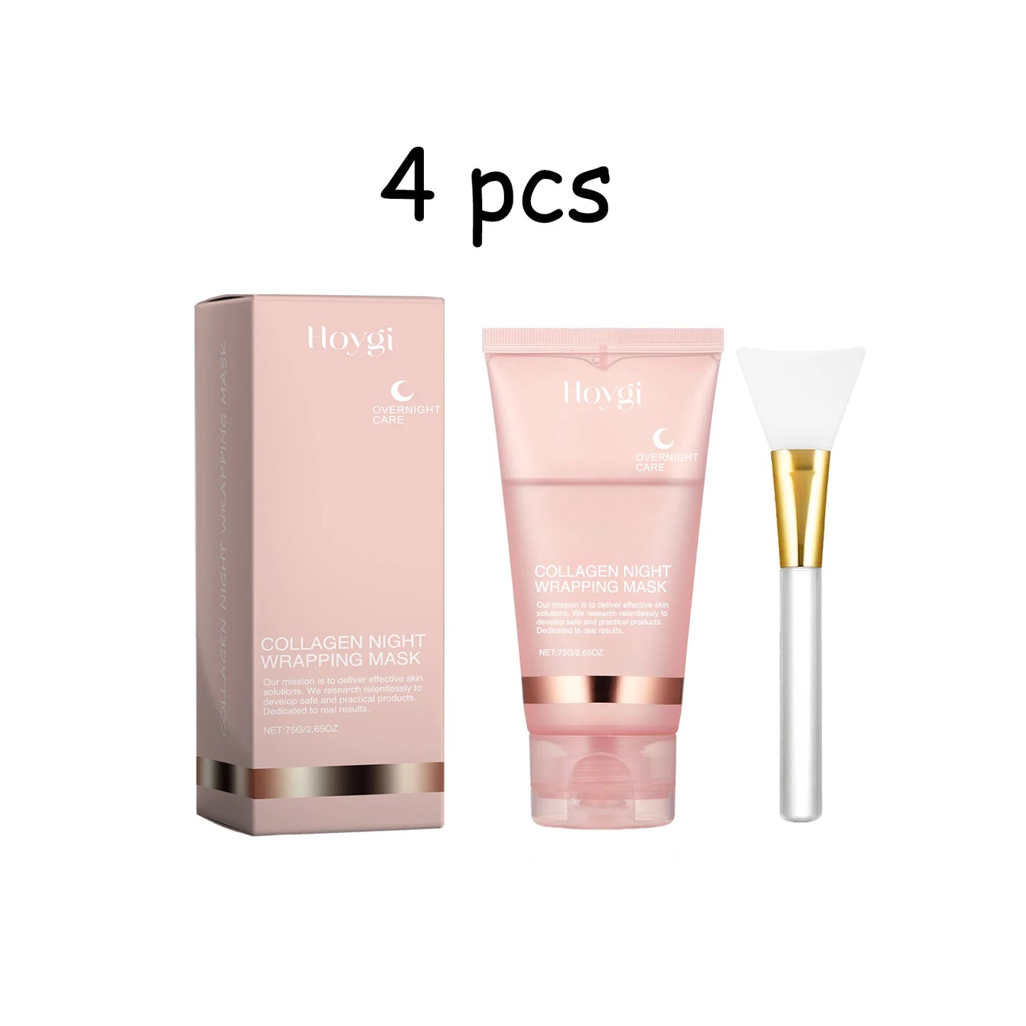 Hoygi Collagen Peeling Face Mask Cleaning Pore Dirts Improve Skin Texture Brightening Skin Tone Firming Face Hydrating Mask