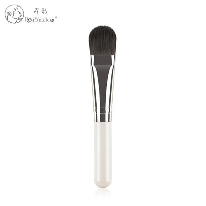 Ronshadow Single Portable Woonden Handle Mask Cream Makeup Brush Facial Face Skin Care Make up Tool