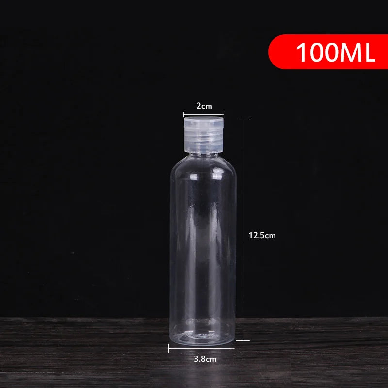 5-250ml Refillable Transparent Empty Bottle Clear Plastic Atomizer Small Sprayer Bottle Travel Cosmetics Container Makeup Tool