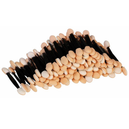 50/5PCS Disposable Eye shadow Brushes Dual Sided Sponge Nylon Makeup Eye Shadow Brushes For Cosmetic Applicator Make up Hot