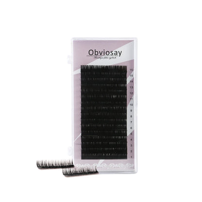 High Quality 16 Rows Faux Mink Eyelashes 0.03-0.20 Thickness Soft Individual Lashes for Eyelash Extension False Eyelashes