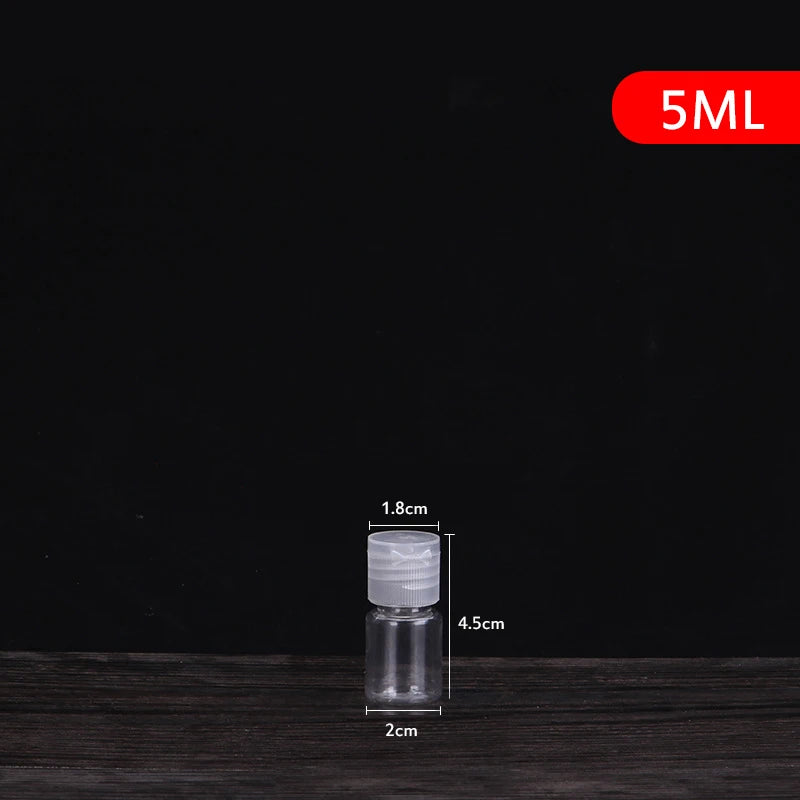 5-250ml Refillable Transparent Empty Bottle Clear Plastic Atomizer Small Sprayer Bottle Travel Cosmetics Container Makeup Tool