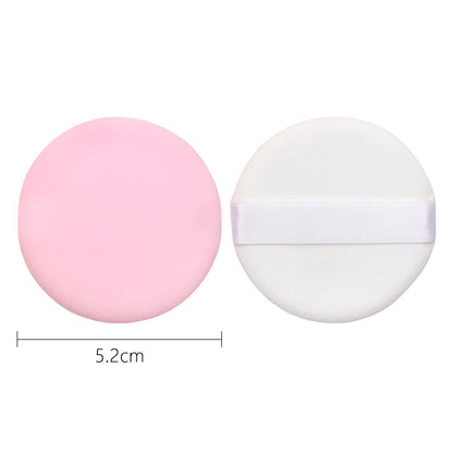 5 pcs Professional Round Shape Facial Face Body Powder Foundation Puff Portable Soft Cosmetic Puff Makeup Foundation Sponge Lot