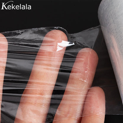 200m/Roll Clear Makeup Film Lip Eyebrow Tattoo Wrap Cover Eyelash Extension Glue Remover Lash Perm Lifting Film Microblade Tool