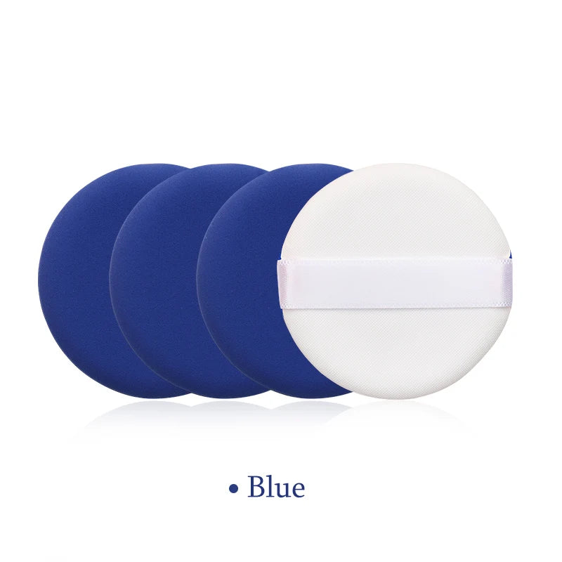 5 pcs Professional Round Shape Facial Face Body Powder Foundation Puff Portable Soft Cosmetic Puff Makeup Foundation Sponge Lot