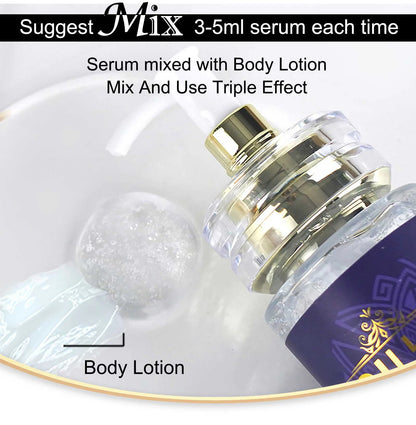 AILKE Whitening Cream, Glutathione Body Lotion for Brighter Skin, Reduce Dark Spots, Black Spots, Moisturizing, Even Skin Tone