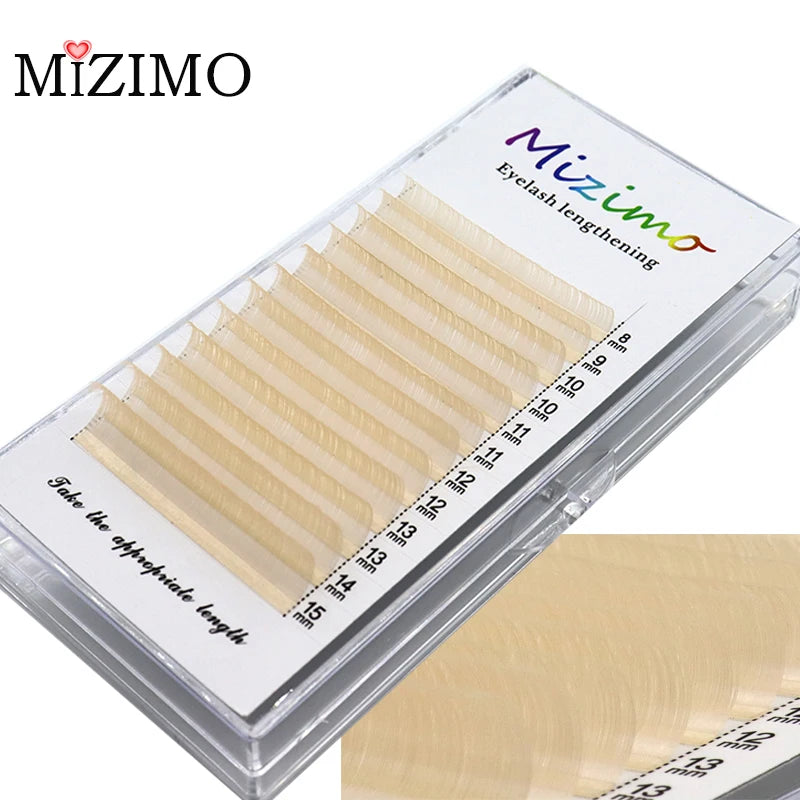 The Royal Blue Color 8-15 Length is Mixed With Natural Softness To Extend The Professional Grafting False Eyelash Makeup 0.07