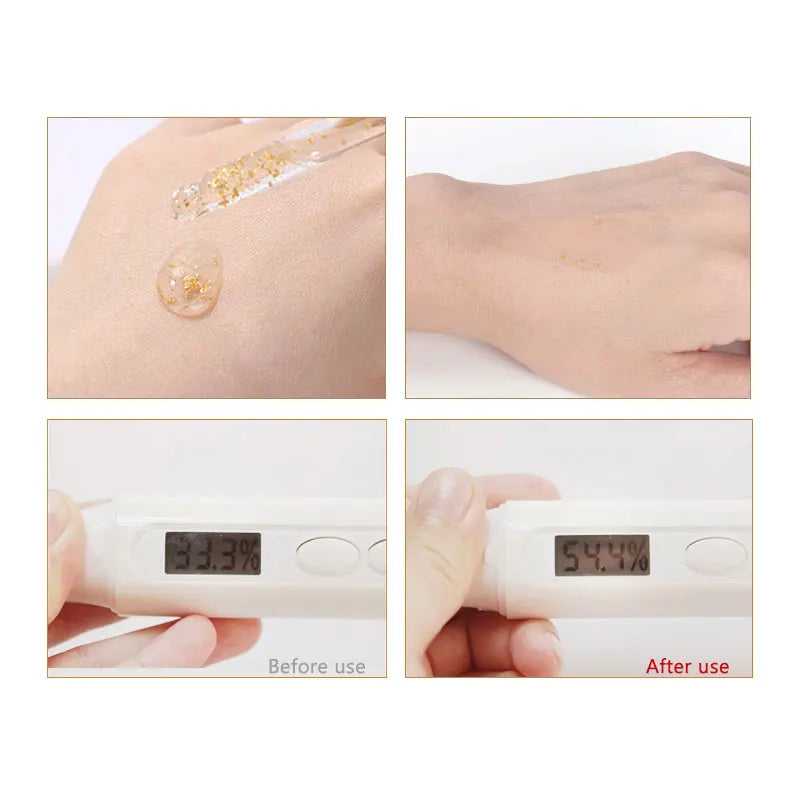ARTISCARE 24k gold serum six peptides 20ml whitening moisturizing hyaluronic acid serum for face anti wrinkles facial skin care