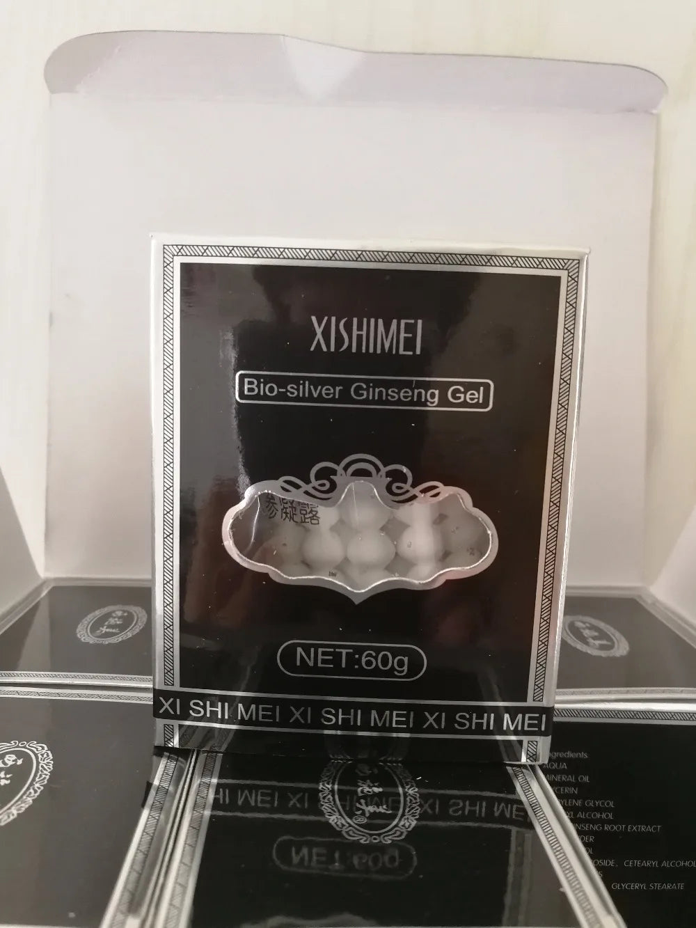 Original Fast Express Service XISHIMEI Xi Shi Mei 6 bottles/box Bio Silver Ginseng Gel cream Travel gifts for Friends