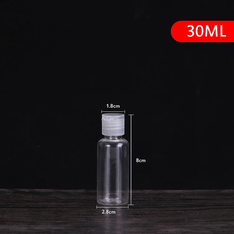5-250ml Refillable Transparent Empty Bottle Clear Plastic Atomizer Small Sprayer Bottle Travel Cosmetics Container Makeup Tool