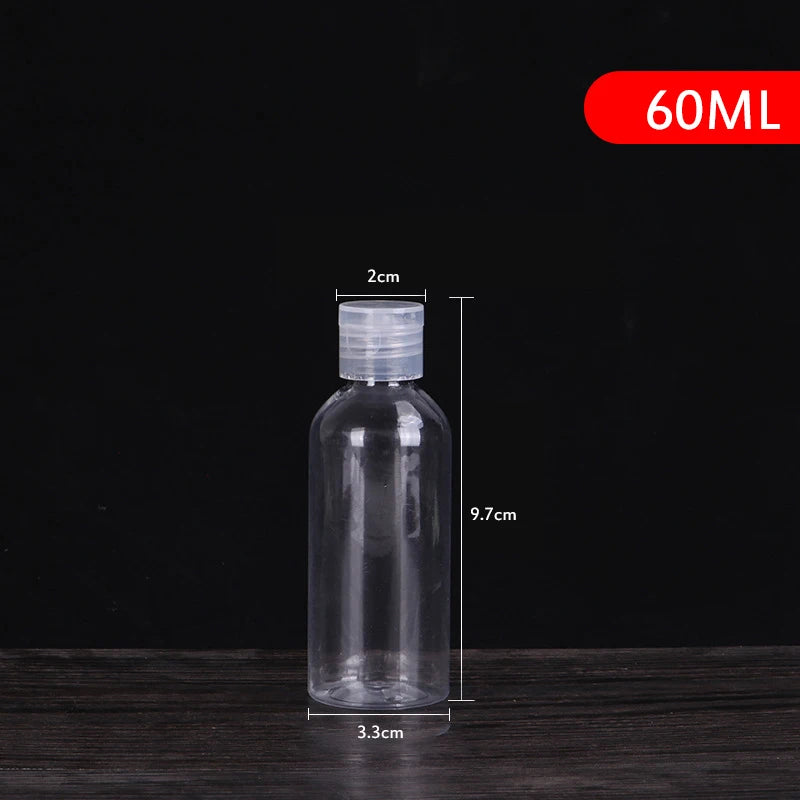 5-250ml Refillable Transparent Empty Bottle Clear Plastic Atomizer Small Sprayer Bottle Travel Cosmetics Container Makeup Tool