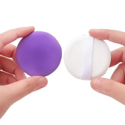 5 pcs Professional Round Shape Facial Face Body Powder Foundation Puff Portable Soft Cosmetic Puff Makeup Foundation Sponge Lot