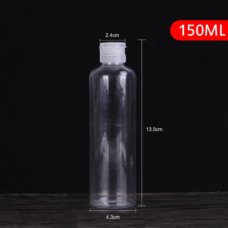 5-250ml Refillable Transparent Empty Bottle Clear Plastic Atomizer Small Sprayer Bottle Travel Cosmetics Container Makeup Tool