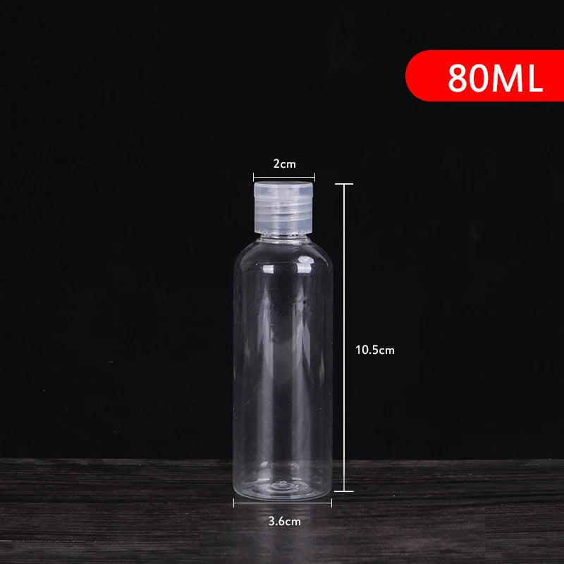 5-250ml Refillable Transparent Empty Bottle Clear Plastic Atomizer Small Sprayer Bottle Travel Cosmetics Container Makeup Tool