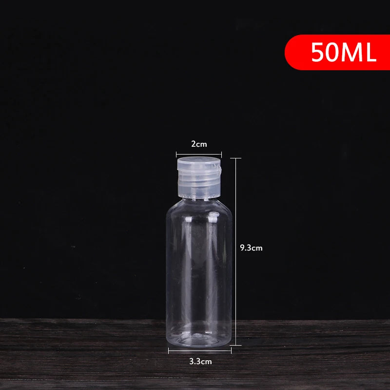 5-250ml Refillable Transparent Empty Bottle Clear Plastic Atomizer Small Sprayer Bottle Travel Cosmetics Container Makeup Tool