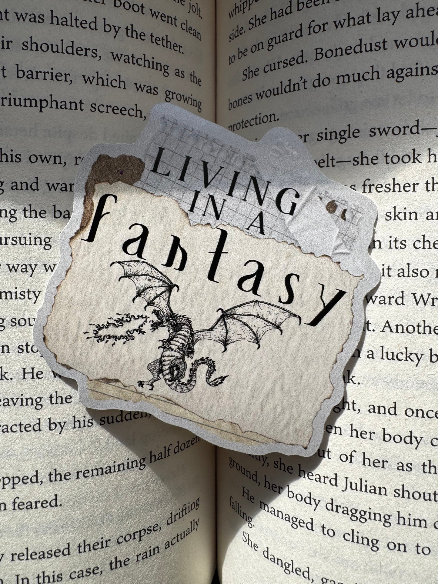 Living In A Fantasy Sticker