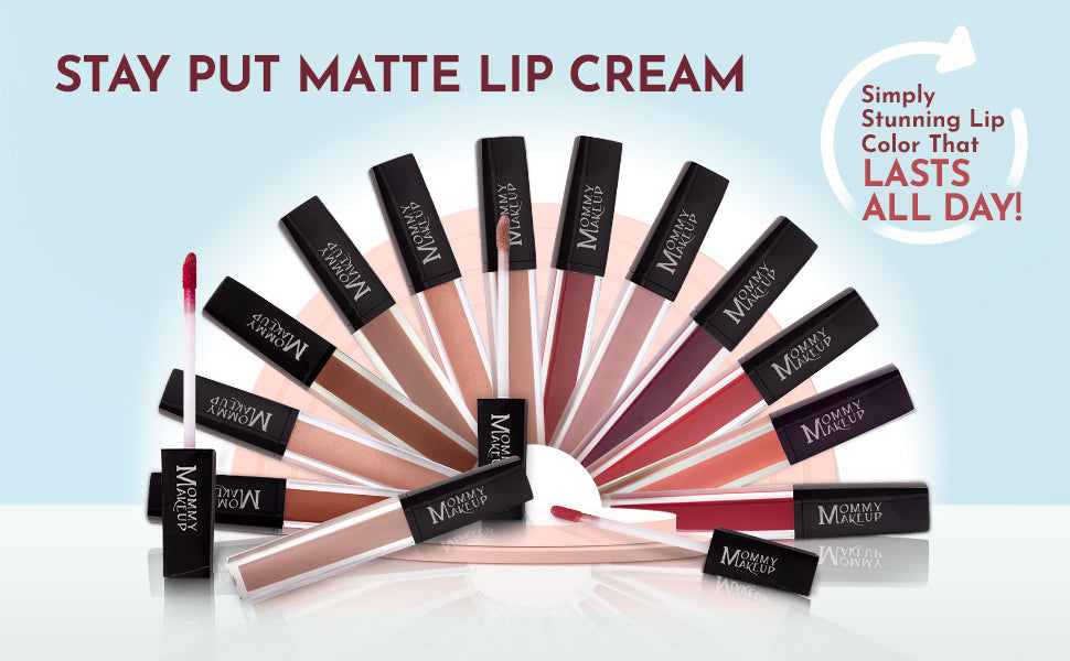 Miss Scarlett Stay Put Matte Lip Cream | Stunning Kiss-Proof Lipstick