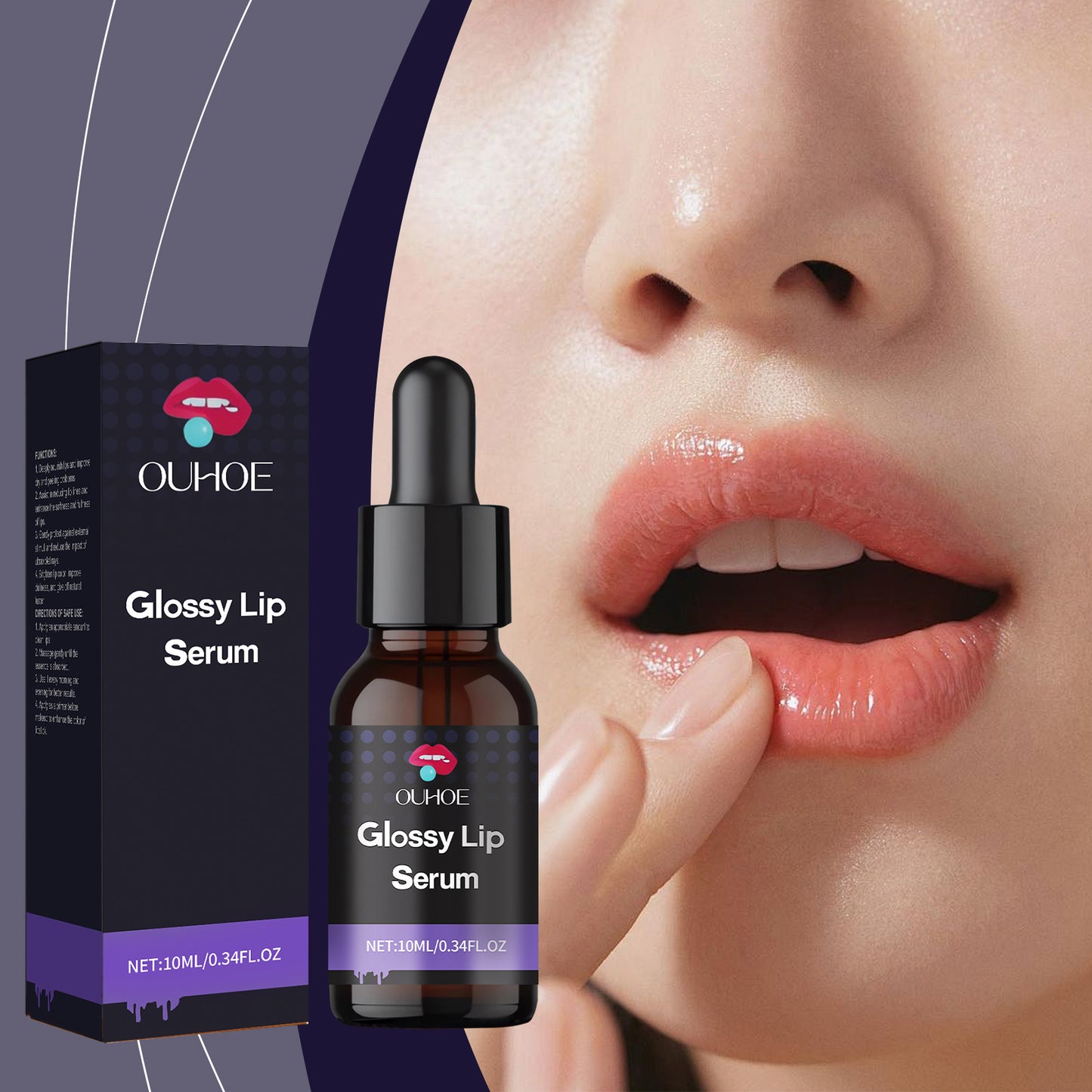 Moisturizing Lip Serum Remove Dark Lips Repair Fine Line Dryness Brighten Lightening Exfoliator Plumper Clear Lip Gloss Essence