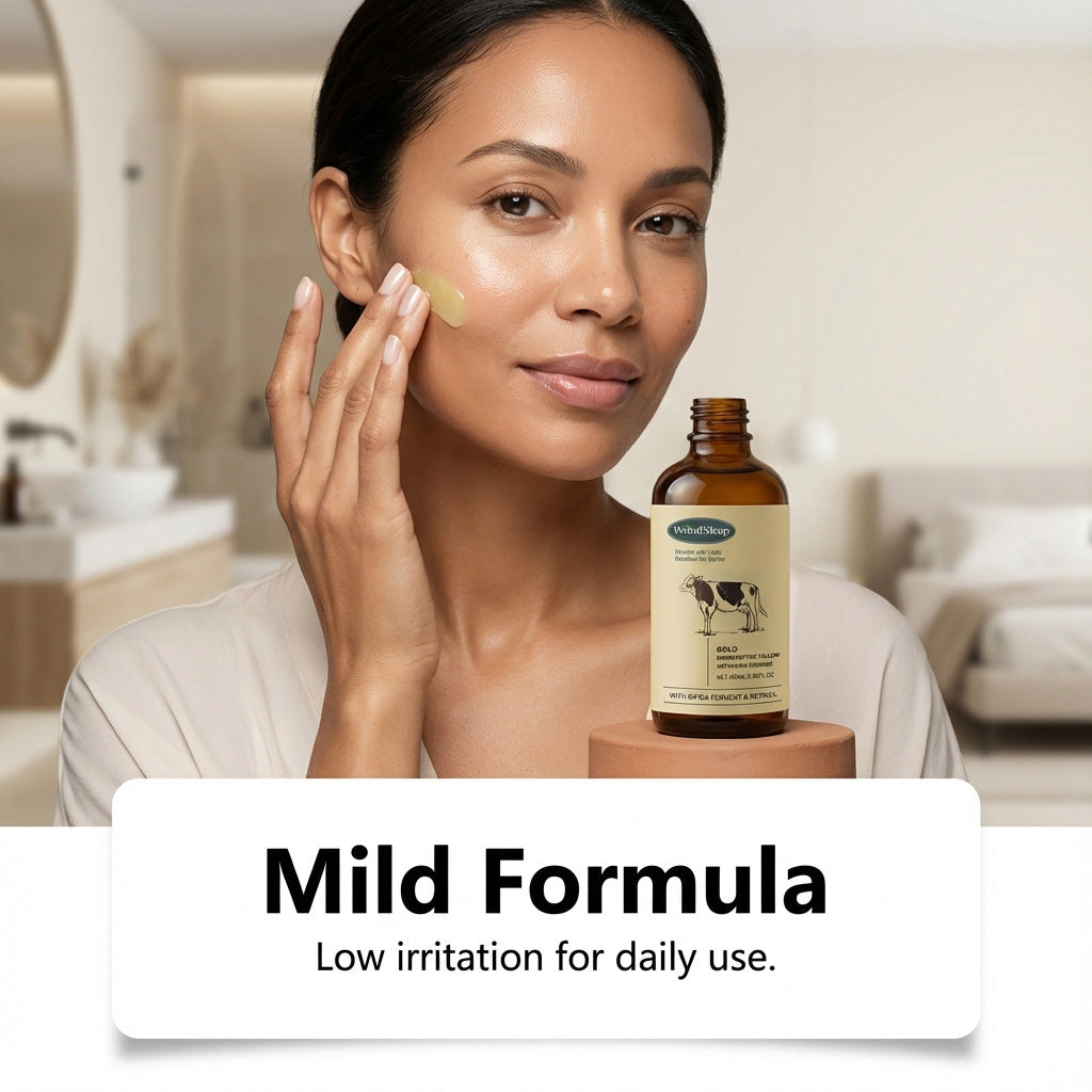 Beef Tallow Nourishing Serum Repair Dry Skin Soothing Brightening Glowing Fade Fine Lines Soft Rejuvenation Hydrating Face Serum