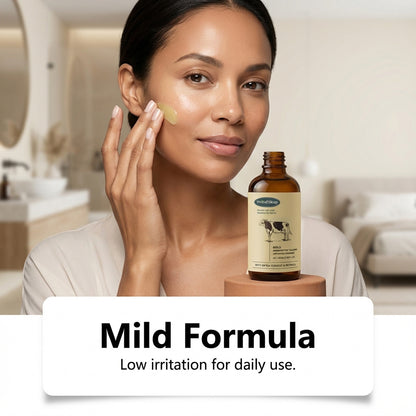 Beef Tallow Nourishing Serum Repair Dry Skin Soothing Brightening Glowing Fade Fine Lines Soft Rejuvenation Hydrating Face Serum