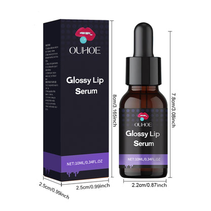 Moisturizing Lip Serum Remove Dark Lips Repair Fine Line Dryness Brighten Lightening Exfoliator Plumper Clear Lip Gloss Essence