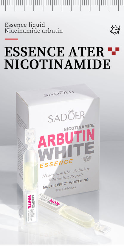 Niacinamide Whiten Serum Arbutin Facial Serum Glass Clarifying Dull Skin Moisturizing Multi-Effect Brightening Korean Skin Care
