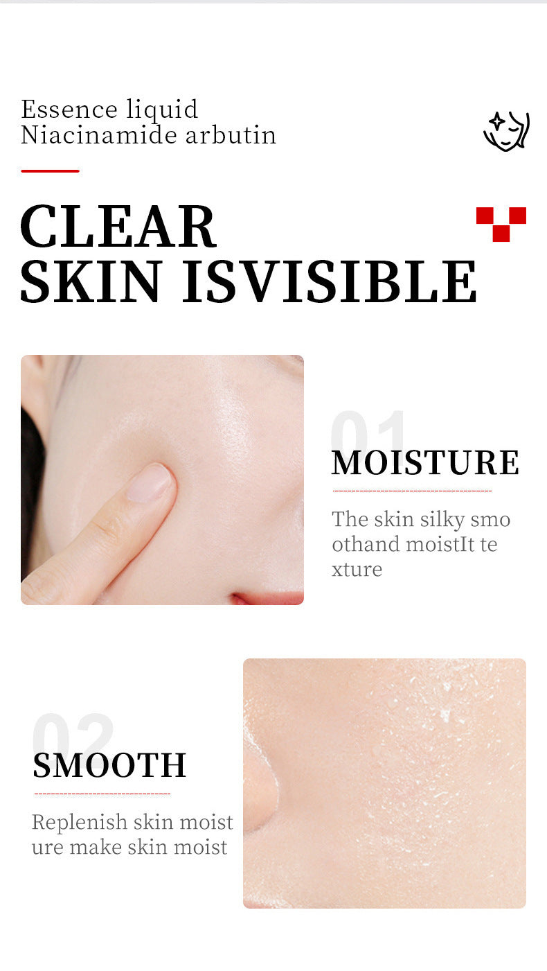 Niacinamide Whiten Serum Arbutin Facial Serum Glass Clarifying Dull Skin Moisturizing Multi-Effect Brightening Korean Skin Care