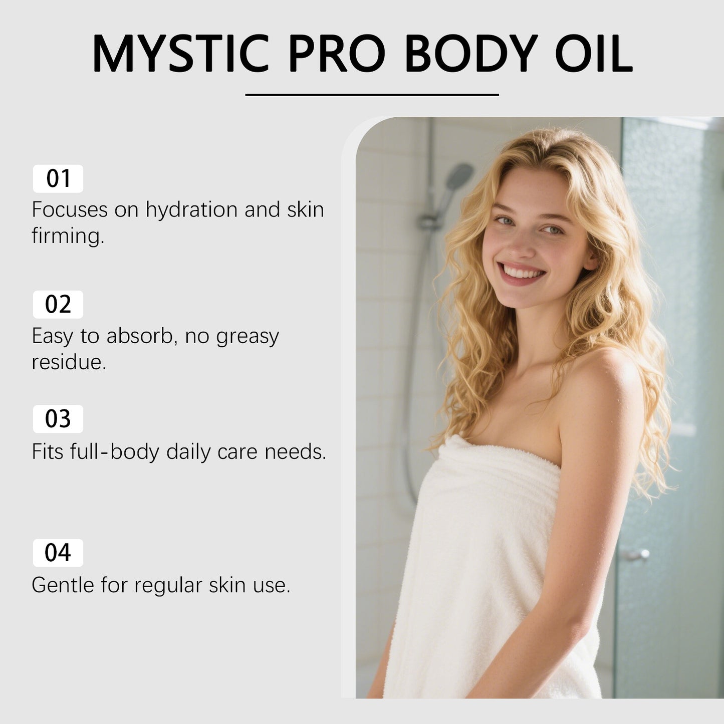 Firming Body Oil Glowing Nourishing Tightening Chest Thighs Brightening Improve Sagging Smoothing Moisturizing Massage Skin Care