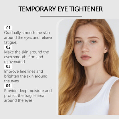 Firm Eye Tightener Cream Remove Dark Circles Eye Bags Anti-Wrinkle Lifting Smoothing Fine Lines Moisturizing Temporary Eye Cream