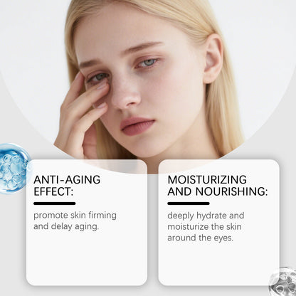 Firm Eye Tightener Cream Remove Dark Circles Eye Bags Anti-Wrinkle Lifting Smoothing Fine Lines Moisturizing Temporary Eye Cream