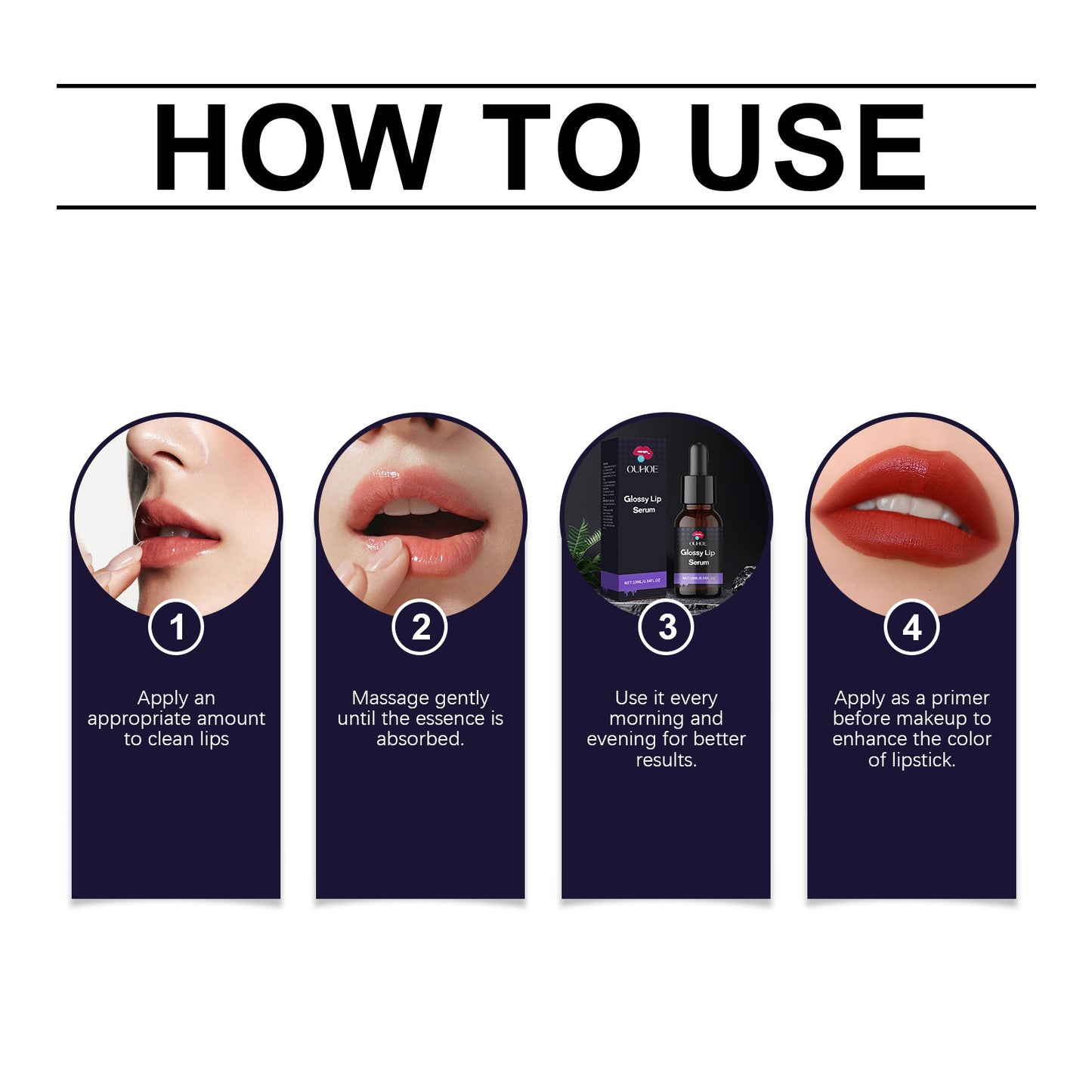Moisturizing Lip Serum Remove Dark Lips Repair Fine Line Dryness Brighten Lightening Exfoliator Plumper Clear Lip Gloss Essence
