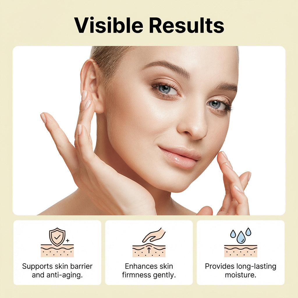Beef Tallow Nourishing Serum Repair Dry Skin Soothing Brightening Glowing Fade Fine Lines Soft Rejuvenation Hydrating Face Serum