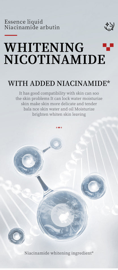 Niacinamide Whiten Serum Arbutin Facial Serum Glass Clarifying Dull Skin Moisturizing Multi-Effect Brightening Korean Skin Care