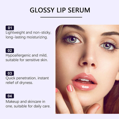 Moisturizing Lip Serum Remove Dark Lips Repair Fine Line Dryness Brighten Lightening Exfoliator Plumper Clear Lip Gloss Essence