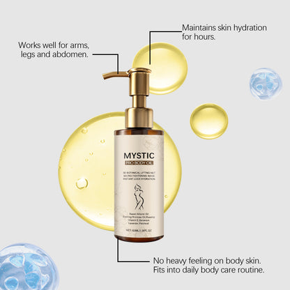 Firming Body Oil Glowing Nourishing Tightening Chest Thighs Brightening Improve Sagging Smoothing Moisturizing Massage Skin Care