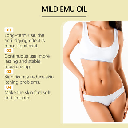 Moisturizing Anti-wrinkle Emu Oil Anti-aging Smoothing Fine Lines Intense Moisturizing For Skin And Hair Anti-dryness Firming