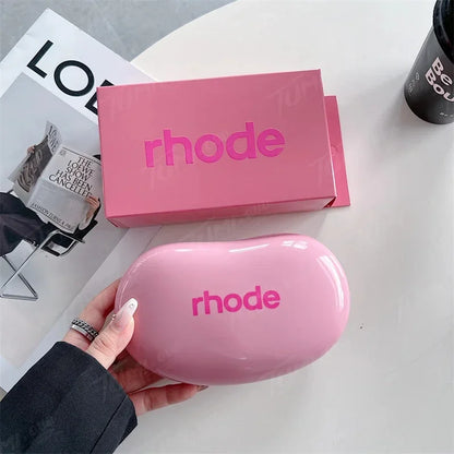 Rhod Lemontini Yellow Makeup Bag for Women Portable Travel Small Cosmetic Bags Zipper Toiletry Bag Pouch Lipsitck Storage Bags