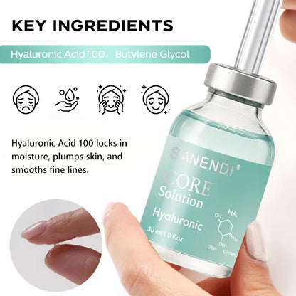 Sanendi CORE Vitamin K Hyaluronic Acid Stem Cells Dr.Pen Serum for Facial Peptide Skinbooster Repair Lines Fade