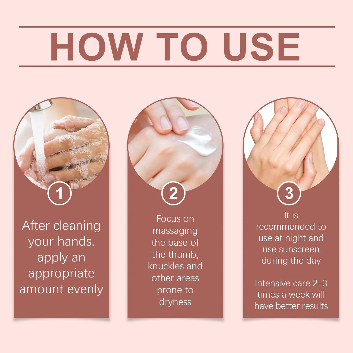Retinol Hand Cream Firming Hand Lotion Retinol Moisturizer For Aging Dry Cracked Hands Hydrates & Soothes Dry Hands Non-Greasy