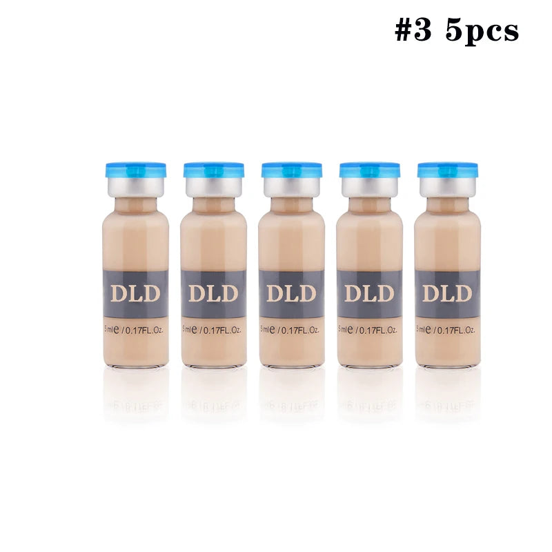 5ml BB Cream Glow Serum Starter Kit Niacinamide/Peptide Facial Foundation Cream Treatment Microparticles Moisturizing Skin Care