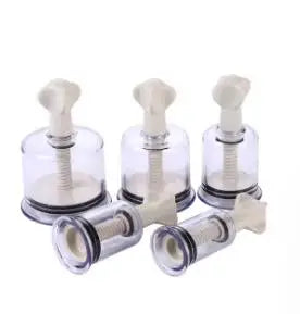 Vacuum Cupping body Massager ventosa Suction Cups jar Set plastic vacuum suction therapy cupping set cans for massage