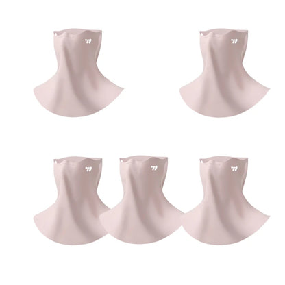 WEST BIKING Mask Breathable Sunscreen Face Veil Ice Silk Face Mask Sun Protection Neckline Face Cover Summer Cycling Hiking